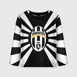 Лонгслив детский Ювентус линии, цвет: 3D-принт
