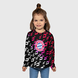 Лонгслив детский Бавария Мюнхен jojo anime, цвет: 3D-принт — фото 2