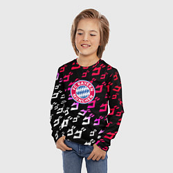 Лонгслив детский Бавария Мюнхен jojo anime, цвет: 3D-принт — фото 2