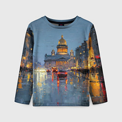 Детский лонгслив Зимний Питер