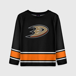 Лонгслив детский Anaheim Ducks Selanne, цвет: 3D-принт