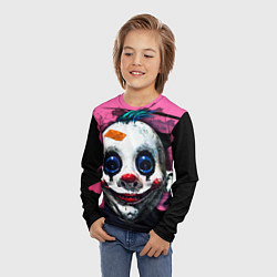 Лонгслив детский Клоун, цвет: 3D-принт — фото 2