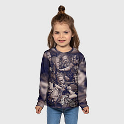 Лонгслив детский Sons Of Anarchy, цвет: 3D-принт — фото 2