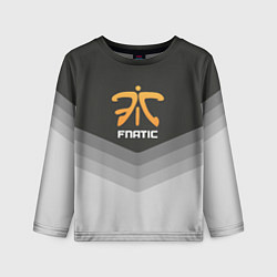 Лонгслив детский Fnatic Uniform, цвет: 3D-принт