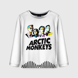 Лонгслив детский Arctic Monkeys: Music Wave, цвет: 3D-принт