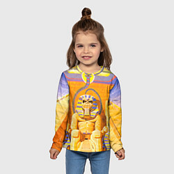 Лонгслив детский Iron Maiden: Pharaon, цвет: 3D-принт — фото 2