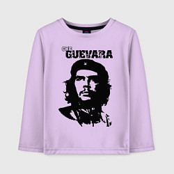 Лонгслив хлопковый детский Che Guevara, цвет: лаванда