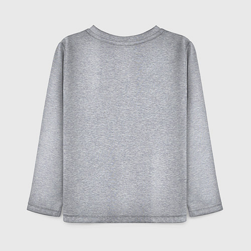 Детский лонгслив Розовая пантера / Меланж – фото 2