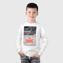 Лонгслив хлопковый детский The Shining, цвет: белый — фото 2