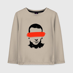 Лонгслив хлопковый детский Chester Creative, цвет: миндальный