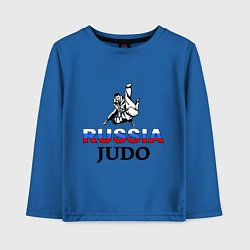 Детский лонгслив Russia judo