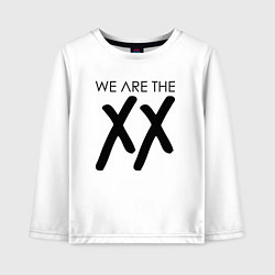 Детский лонгслив We are the XX