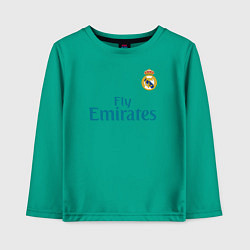 Лонгслив хлопковый детский Real Madrid: Ronaldo 07, цвет: зеленый