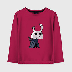 Лонгслив хлопковый детский Hollow Knight, цвет: маджента