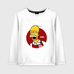 Детский лонгслив KFC Homer