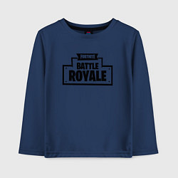 Лонгслив хлопковый детский Fortnite: Battle Royale, цвет: тёмно-синий
