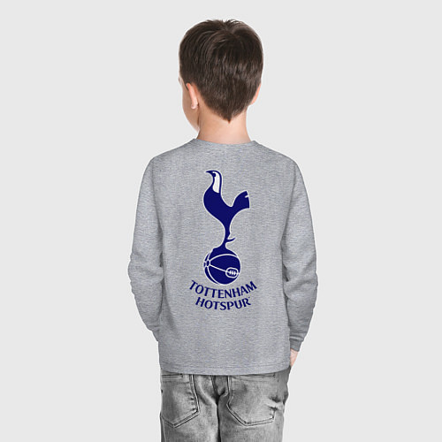 Детский лонгслив Tottenham FC / Меланж – фото 4