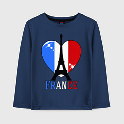 Детский лонгслив France Love