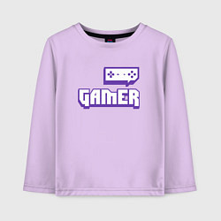 Детский лонгслив Twitch Gamer