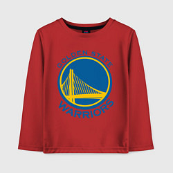 Лонгслив хлопковый детский Golden state Warriors, цвет: красный