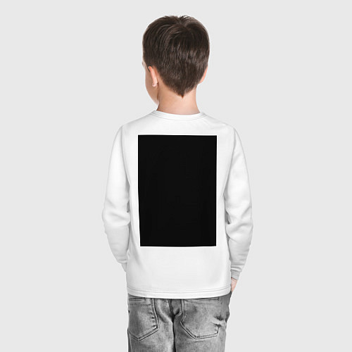 Детский лонгслив Khabib Fighter / Белый – фото 4