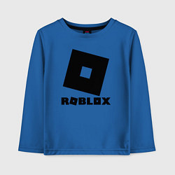 Лонгслив хлопковый детский ROBLOX, цвет: синий