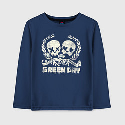 Детский лонгслив Green Day: Skulls Love