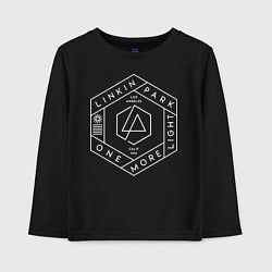 Лонгслив хлопковый детский Linkin Park: One More Light, цвет: черный