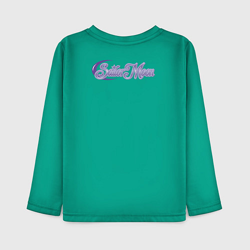 Детский лонгслив Pretty Soldier Sailor Moon / Зеленый – фото 2