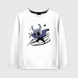 Лонгслив хлопковый детский Hollow Knight, цвет: белый
