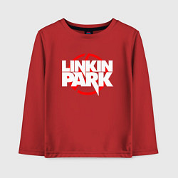 Лонгслив хлопковый детский LINKIN PARK, цвет: красный