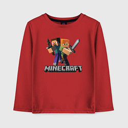 Детский лонгслив MINECRAFT