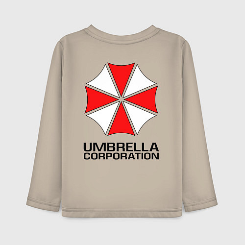 Детский лонгслив UMBRELLA CORP / Миндальный – фото 2