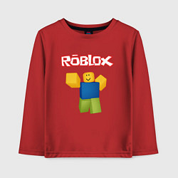 Лонгслив хлопковый детский ROBLOX, цвет: красный