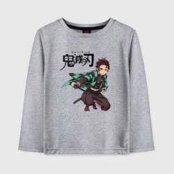 Детский лонгслив KIMETSU NO YAIBA
