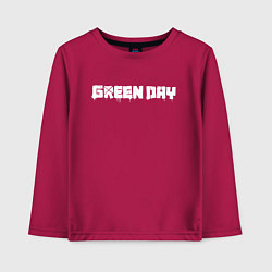 Лонгслив хлопковый детский GreenDay, цвет: маджента