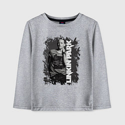 Лонгслив хлопковый детский LINKIN PARK, цвет: меланж