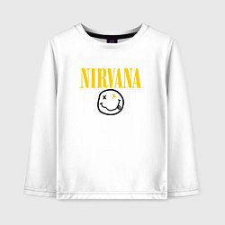 Детский лонгслив NIRVANA