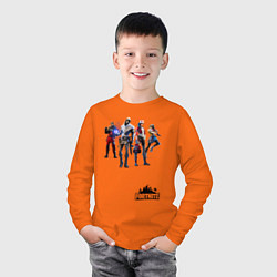 Лонгслив хлопковый детский Fortnite Фортнайт, цвет: оранжевый — фото 2