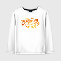 Лонгслив хлопковый детский The Rasmus, цвет: белый