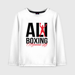 Детский лонгслив Muhammad Ali