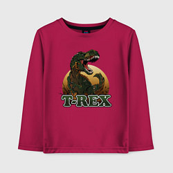 Детский лонгслив T-Rex