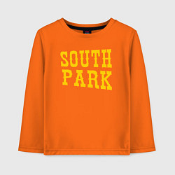 Лонгслив хлопковый детский SOUTH PARK, цвет: оранжевый