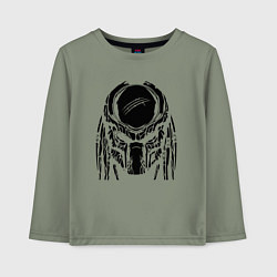 Лонгслив хлопковый детский PREDATOR, цвет: авокадо
