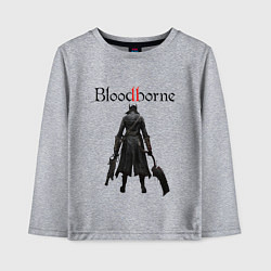 Лонгслив хлопковый детский Bloodborne, цвет: меланж