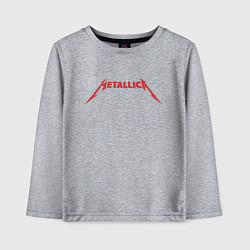 Лонгслив хлопковый детский And Justice For All Metallica, цвет: меланж