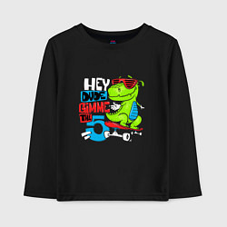 Детский лонгслив Dino hipster