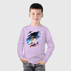 Лонгслив хлопковый детский Dragon Ball, цвет: лаванда — фото 2