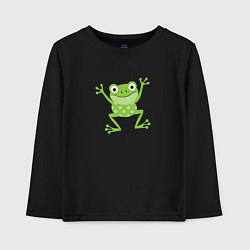 Детский лонгслив Лягушка
