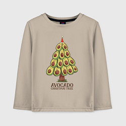 Детский лонгслив Avocado Christmas Tree